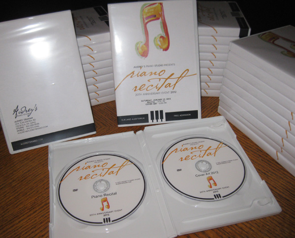 2012 Recital DVD Set